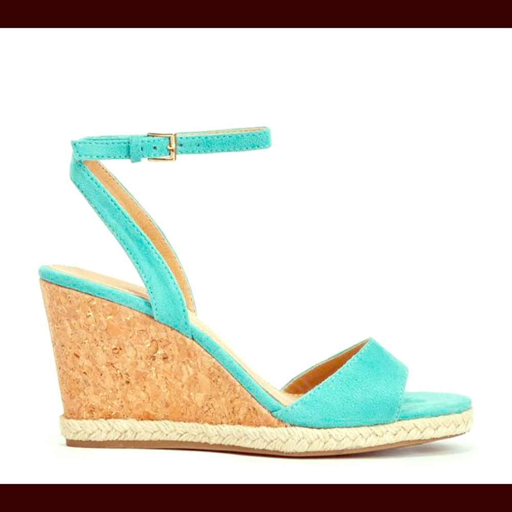 Just fab teal platforms!